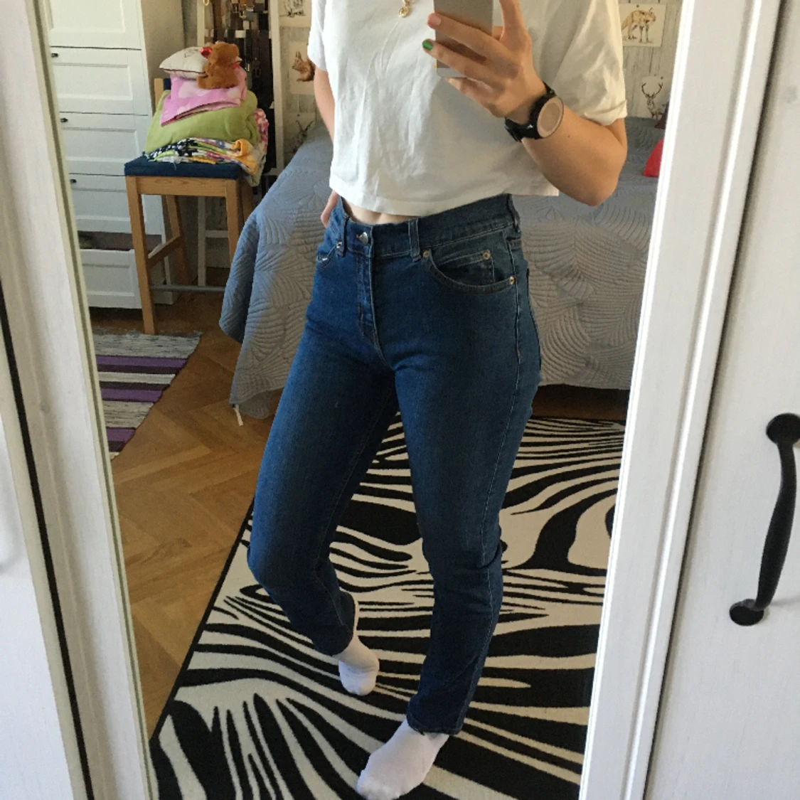 Blå jeans 