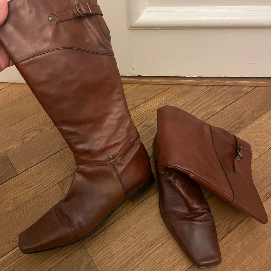 Bruna stövlar - 90