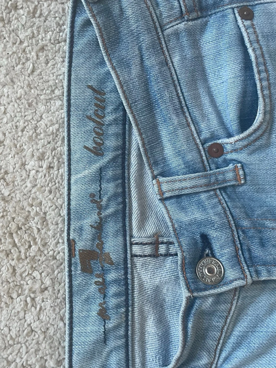 Lågmidjade jeans - 1