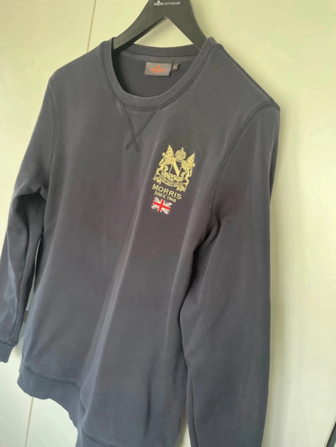 Mörkblå sweatshirt från Morris