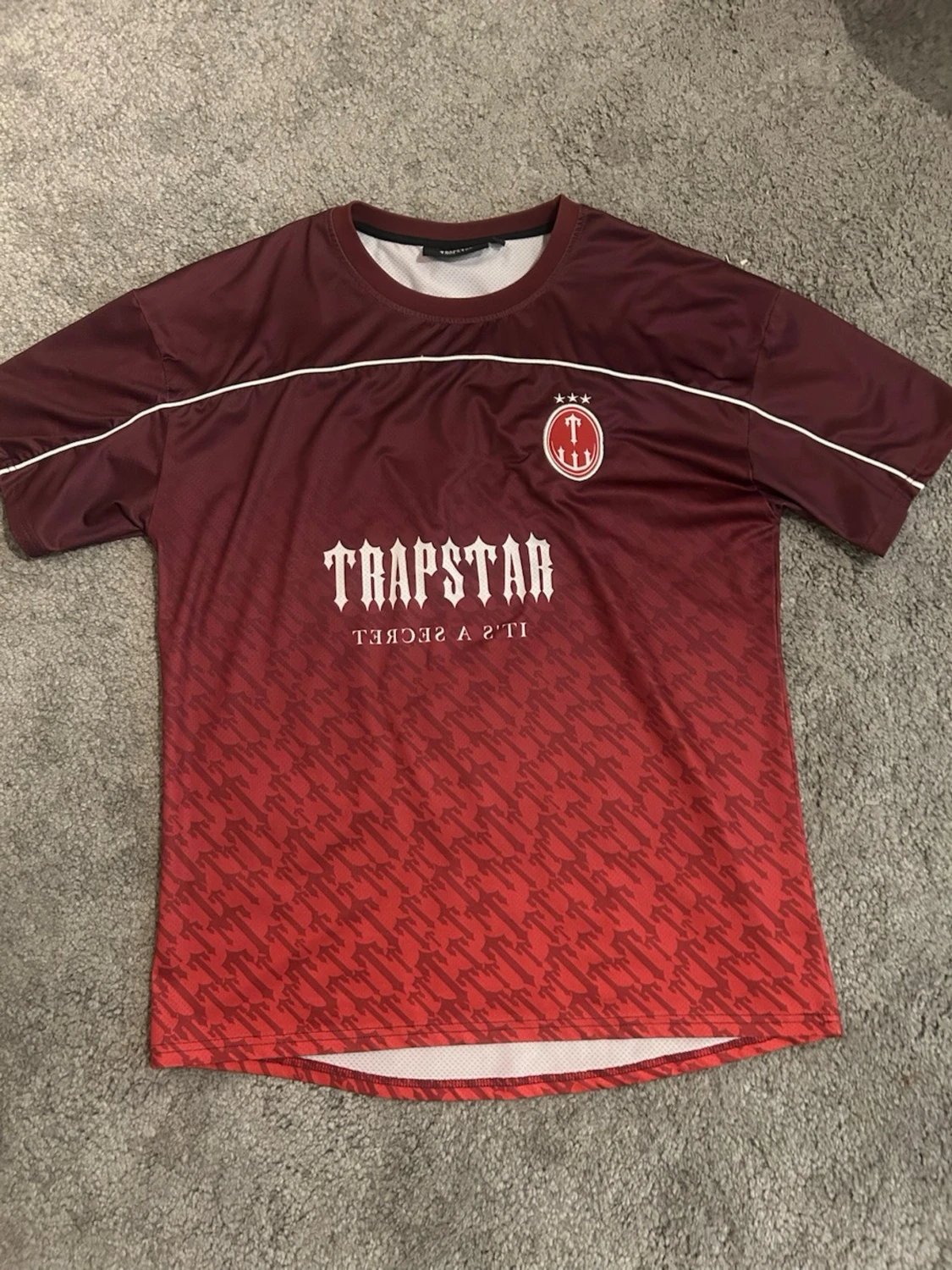 Röd Jersey från Trapstar