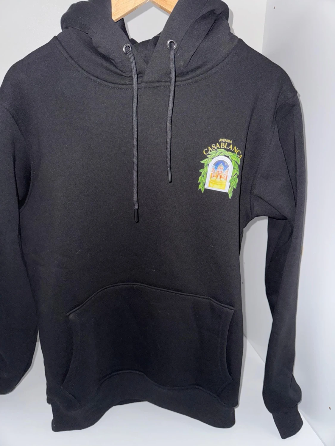 Svart hoodie från Casablanca