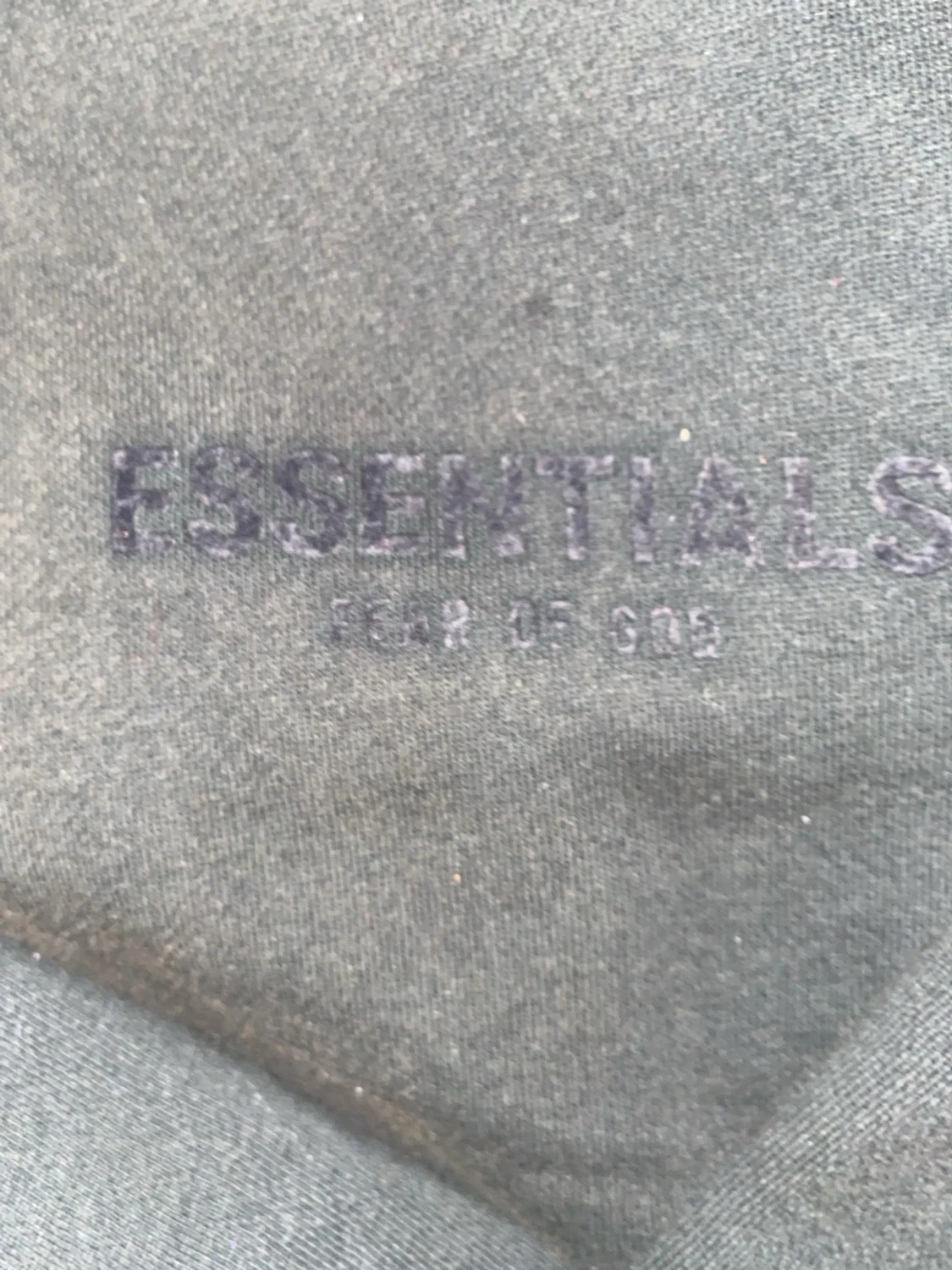 Svart Essentials Fear of God hoodie - 2