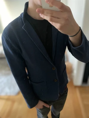 Mörkblå casual kavaj - Skick 9/10 