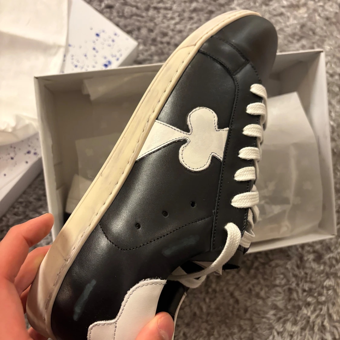 Geneva sneakers svart och vit - 4