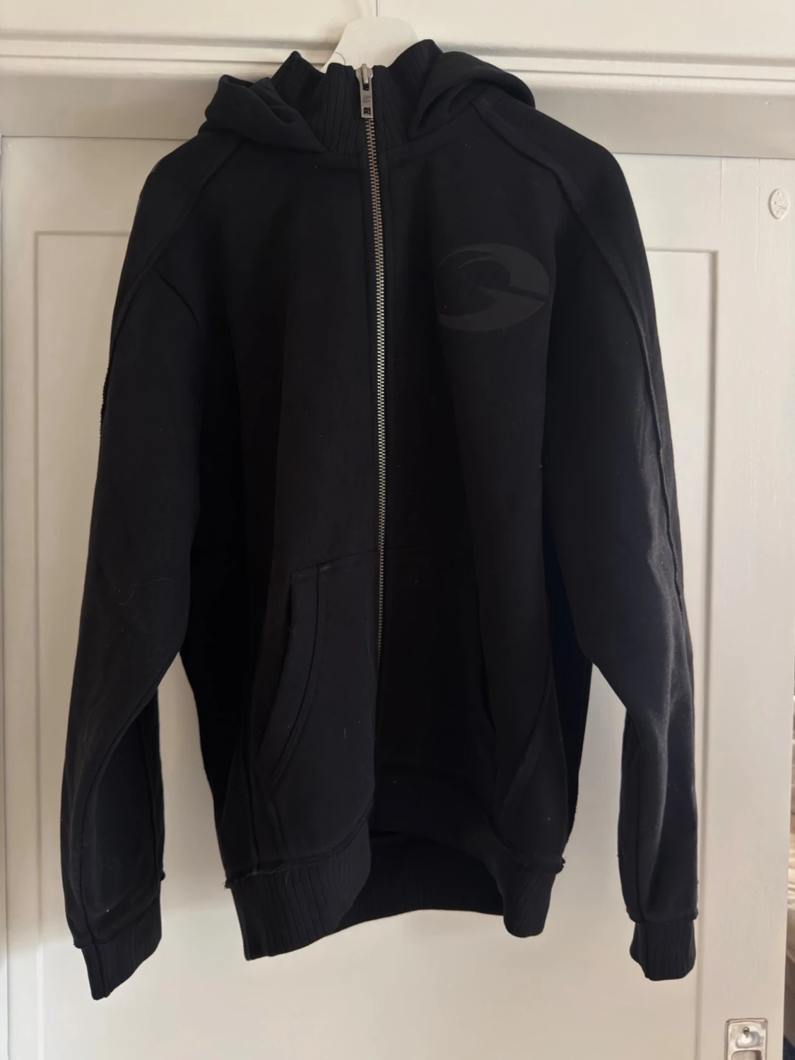 Svart zip hoodie från gasp