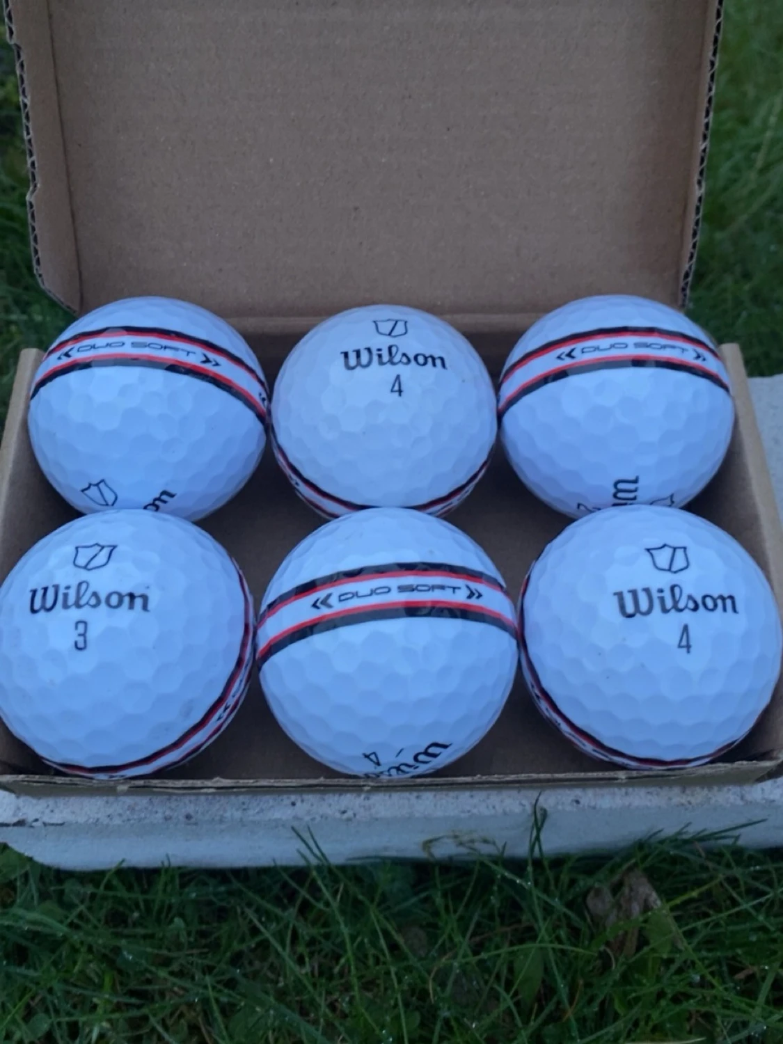 Wilson Duo Soft stripe 6-pack 