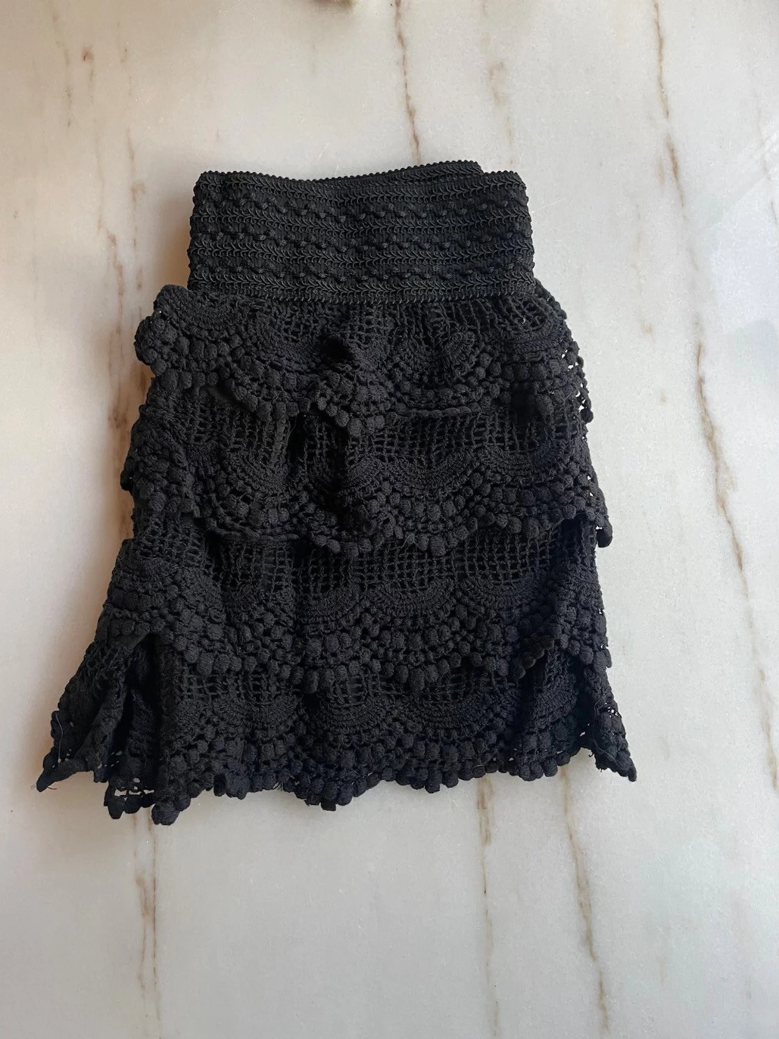 Svarta spets shorts  - 2