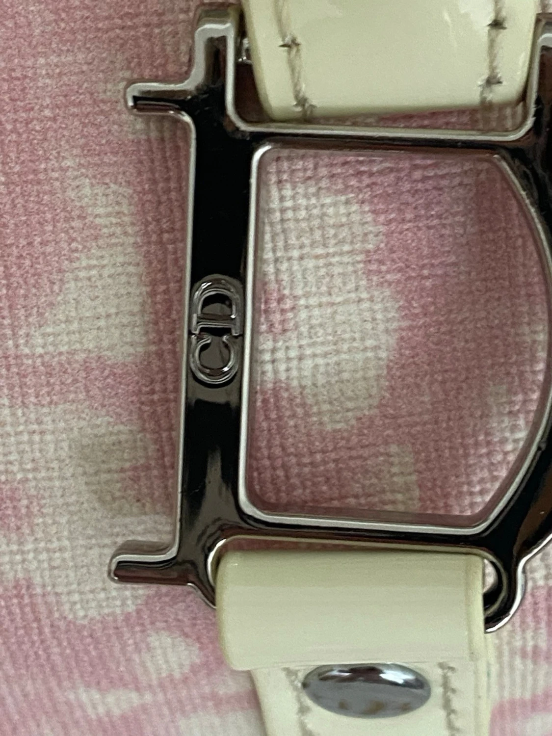Rosa Dior monogram handväska - 1