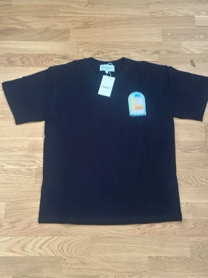 Svart t-shirt från Casablanca - Svart Casablanca T-shirt 