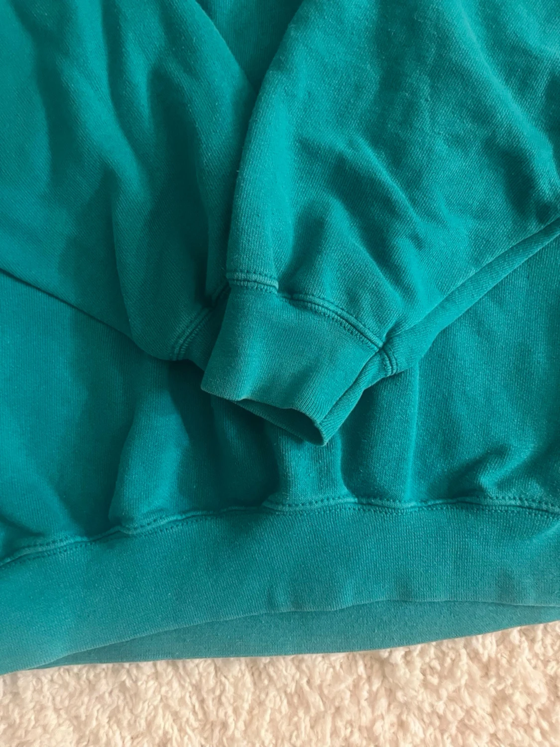 Turkos sweatshirt från Fruit of the Loom - 2
