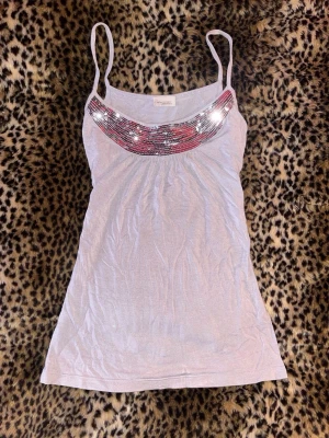 Vintage partytopp - Jättesnygg vintage grå topp med paljetter!! 