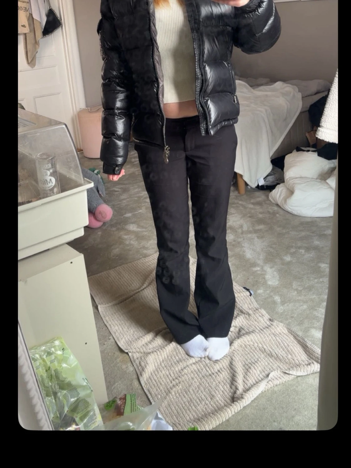 Svart dunjacka från Moncler - 2