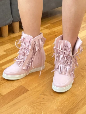 Isabel marant liknande kilklackar - Rosa skor❤️❤️❤️❤️ nyskick, isabel marant liknande!