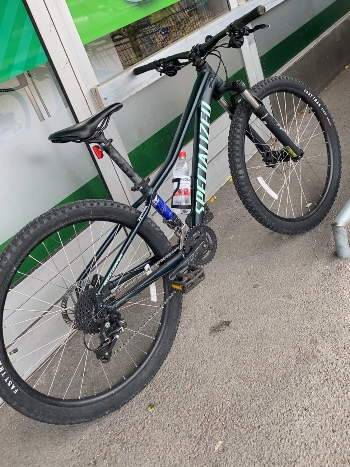 Specialized svart mountainbike