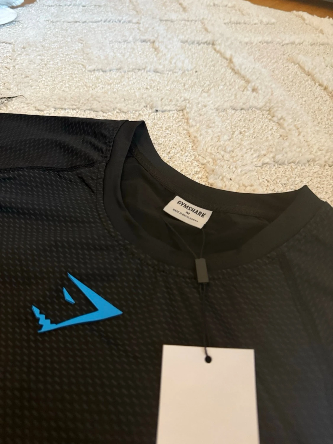 Gymshark Onyx V5 Tröja – Svart & Blå - 1