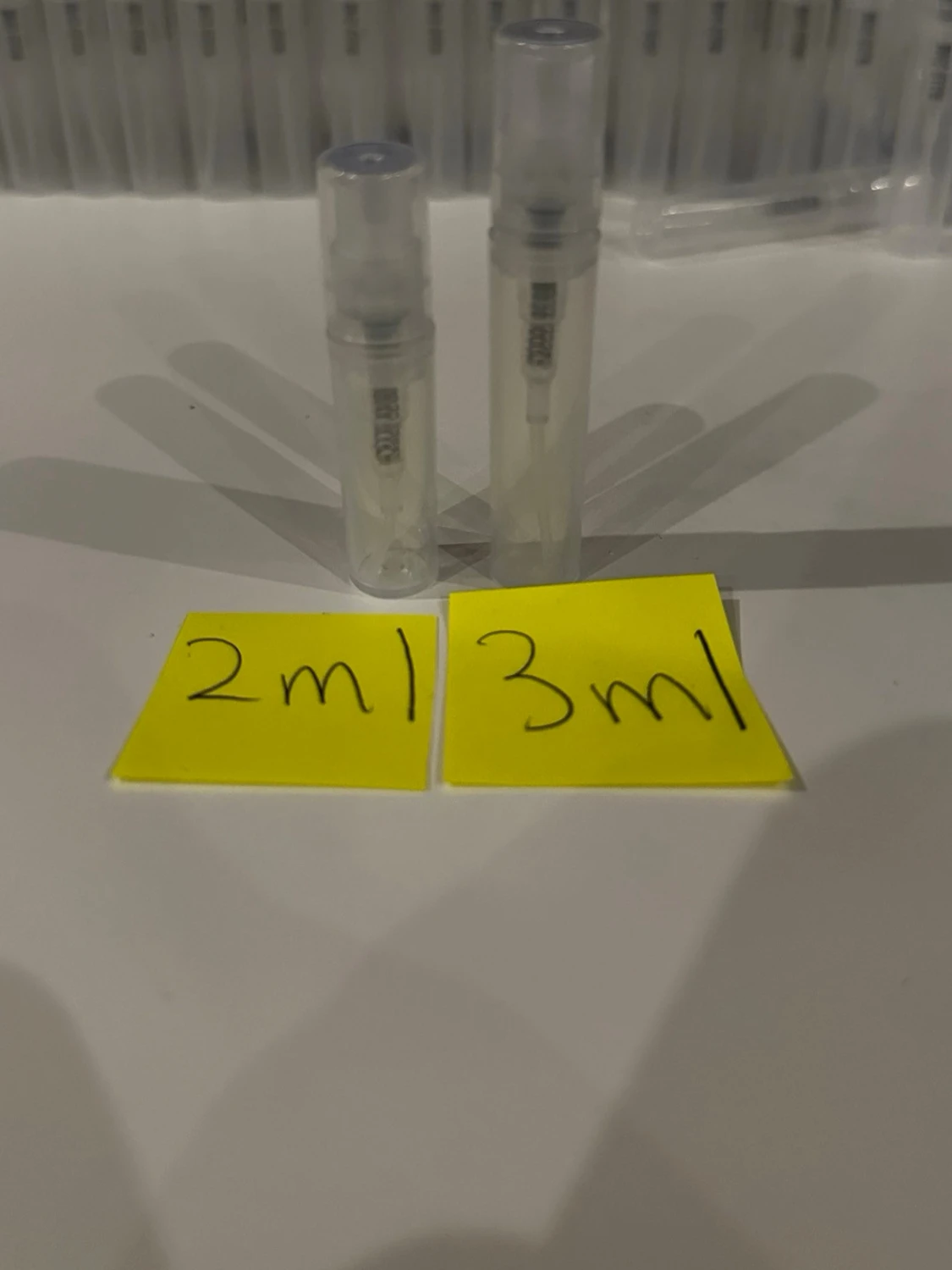 Tomma parfymprovsprayer 2ml & 3ml