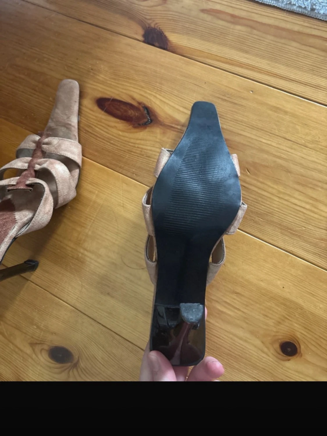 Beige mocka pumps från Lucky Brand - 1