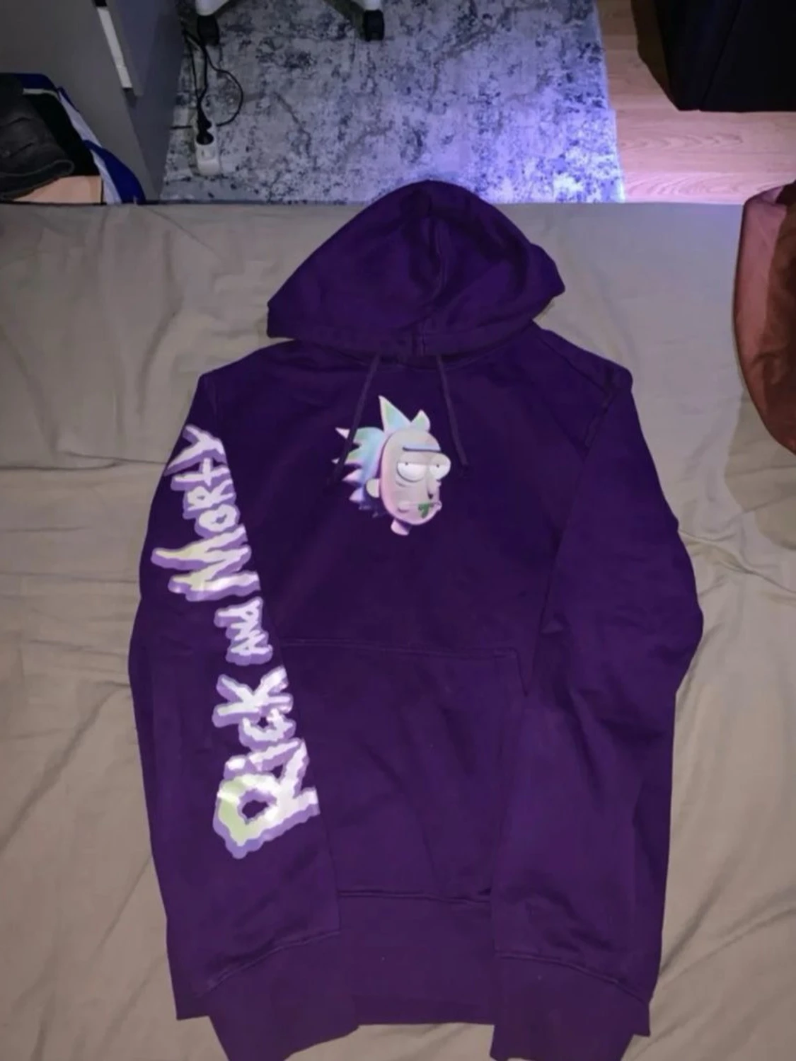 Lila Rick and Morty hoodie