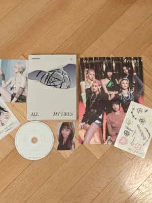 EVERGLOW All My Girls Kpop Album - Kommer med det på bilden, dvs photocard inkluderat :)