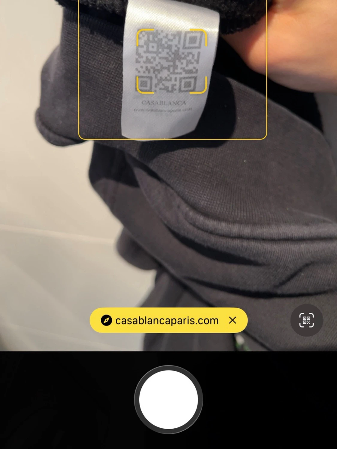 Svart hoodie från Casablanca - 2