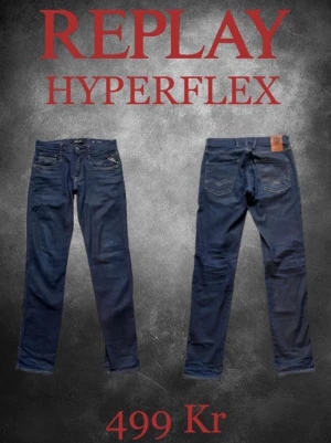 Replay Hyperflex jeans  - Säljer nu dessa riktigt feta Replay hyperflex för endast 499kr! Hör av dig om du vill ha mer bilder eller om du har några funderingar. 💙