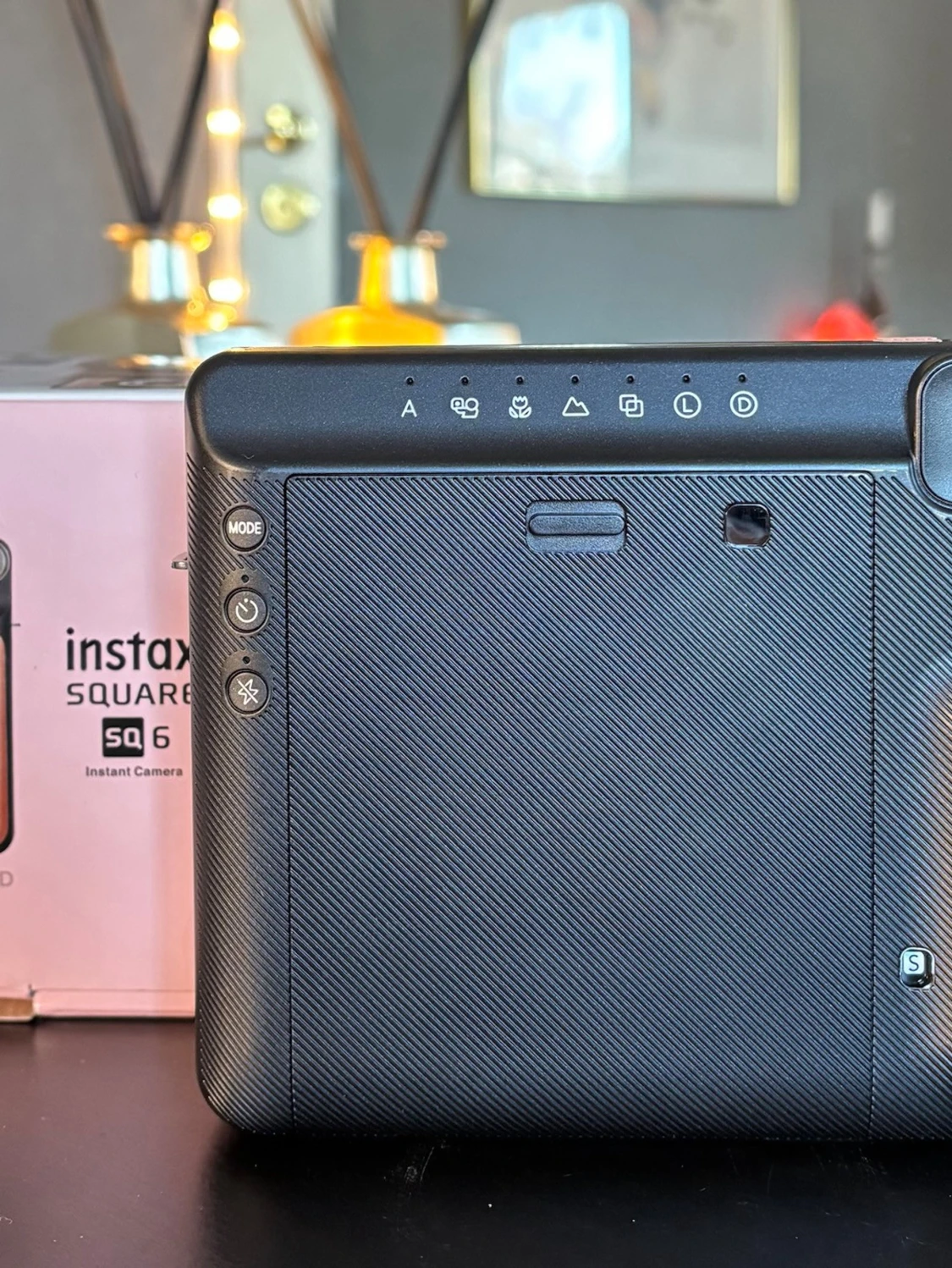 Instax SQ6 polaroidkamera roséguld - 1