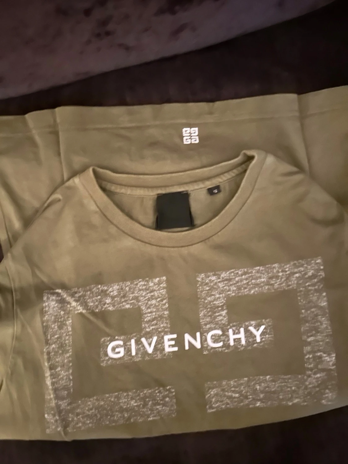 Grön Givenchy t-shirt med tryck - 2