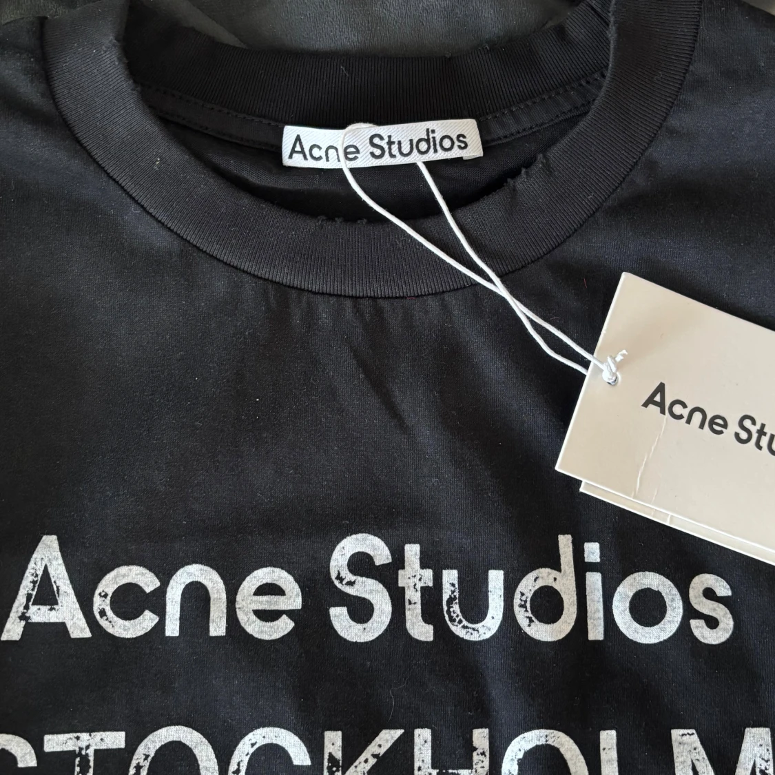 Svart långärmad topp Acne Studios - 2