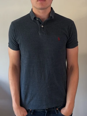 Ralph Lauren Piké - - Condition: 7/10, hole - Color: Gray - Size: M