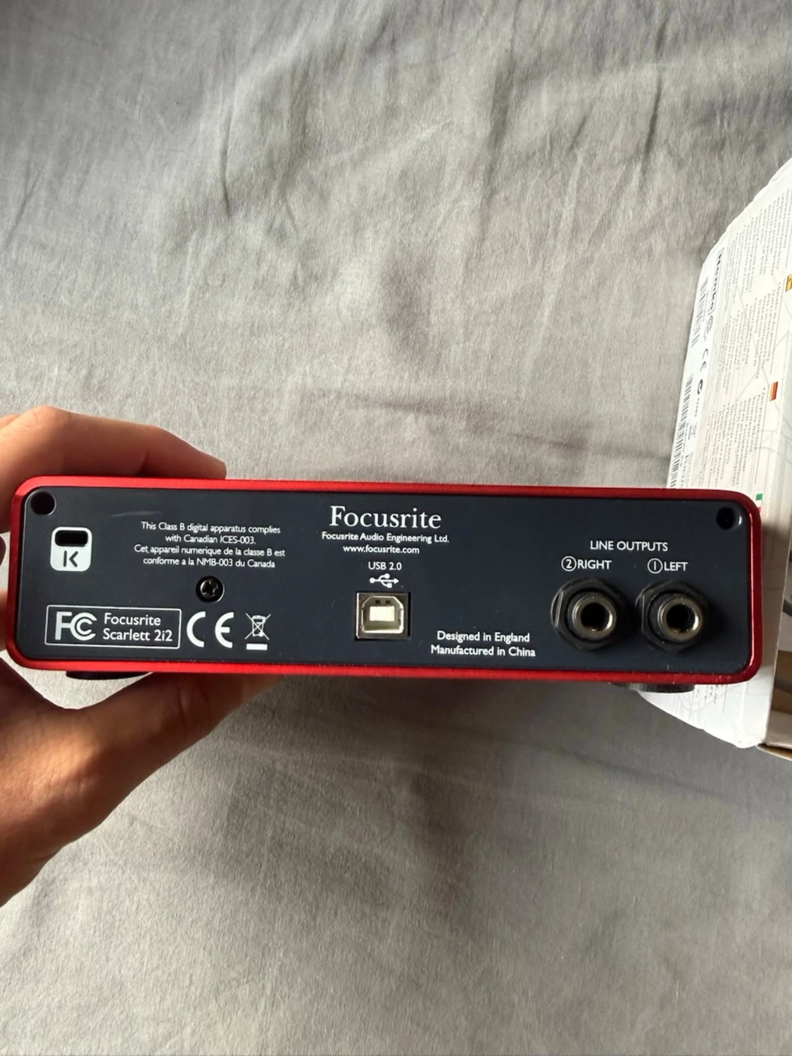 Focusrite Scarlett 2i2 ljudkort - 5