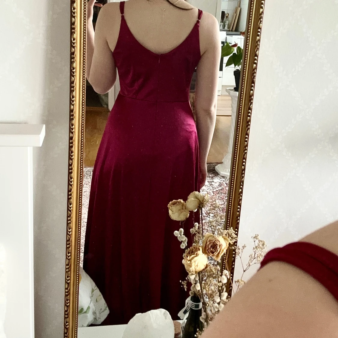 Rosa/röd balklänning - 2