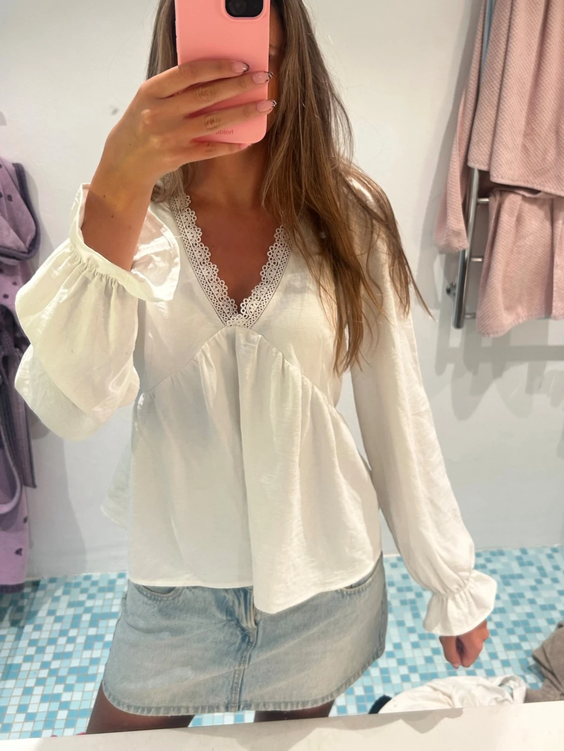 Vit blus💓 - 1