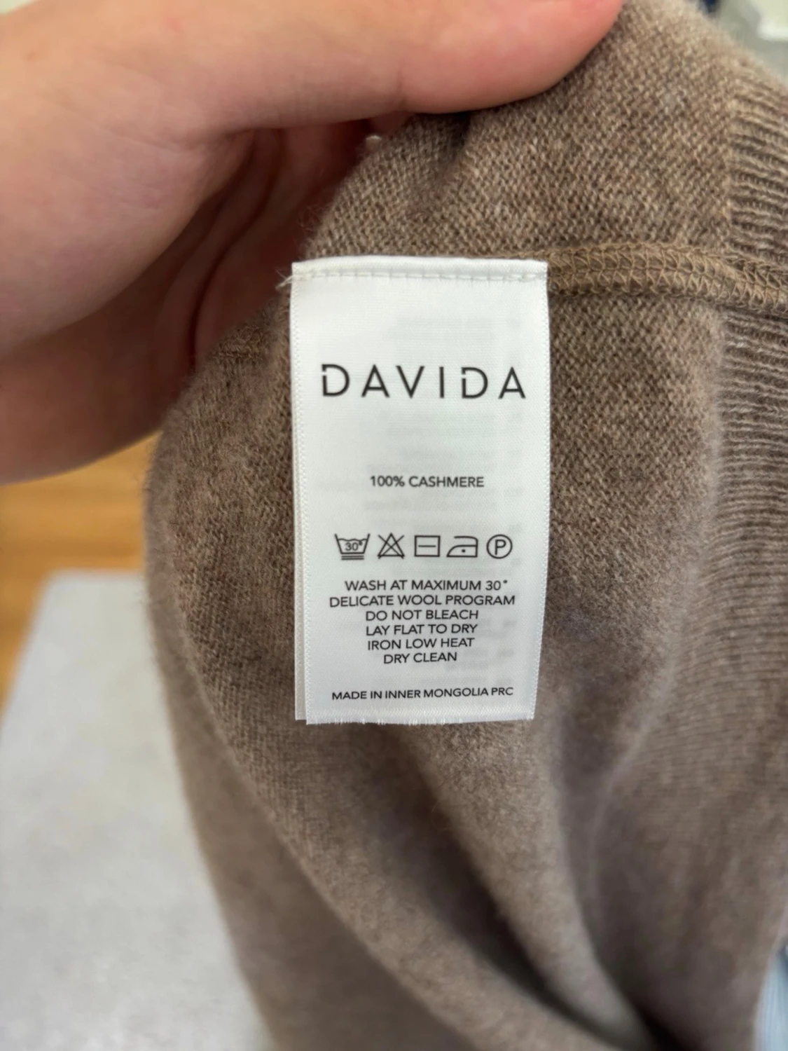 Cashmere hoodie - 2
