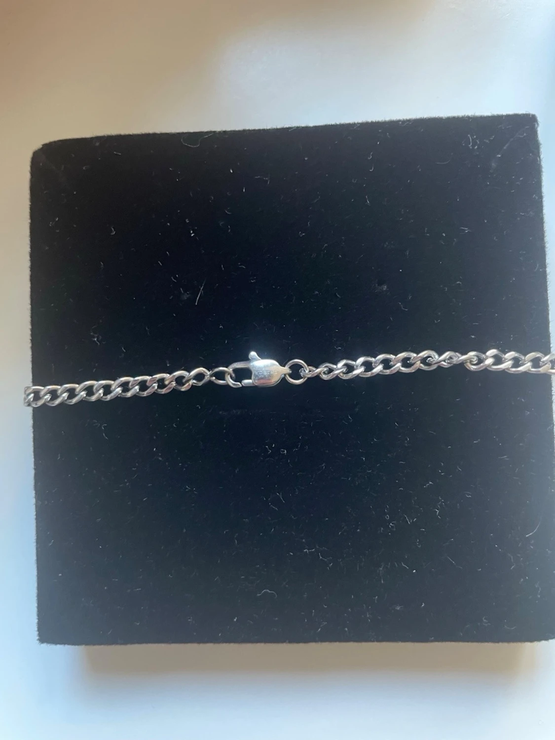 Silverfärgat kedjearmband från Edblad - 2