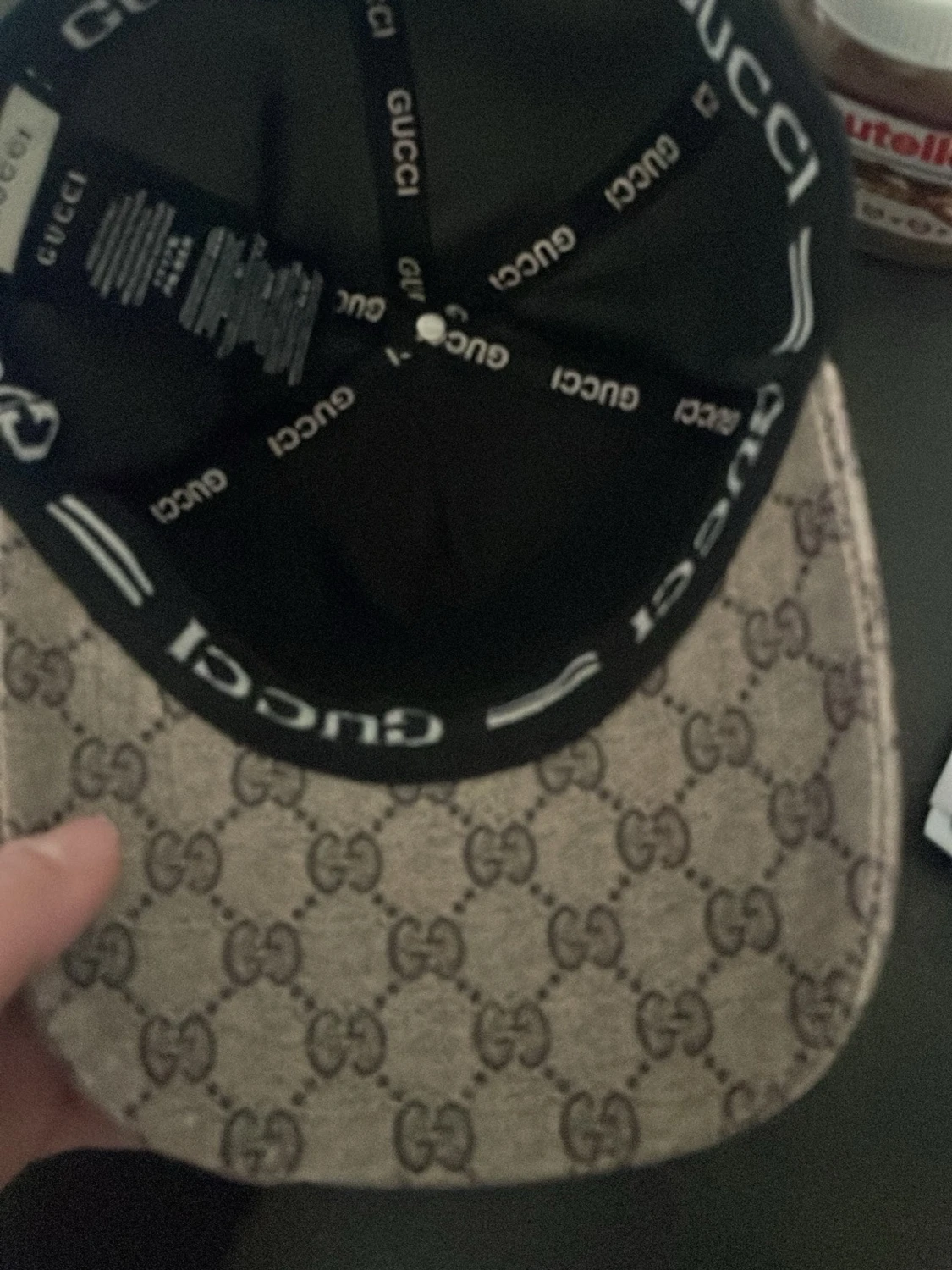 Gucci keps med tigertryck - 1