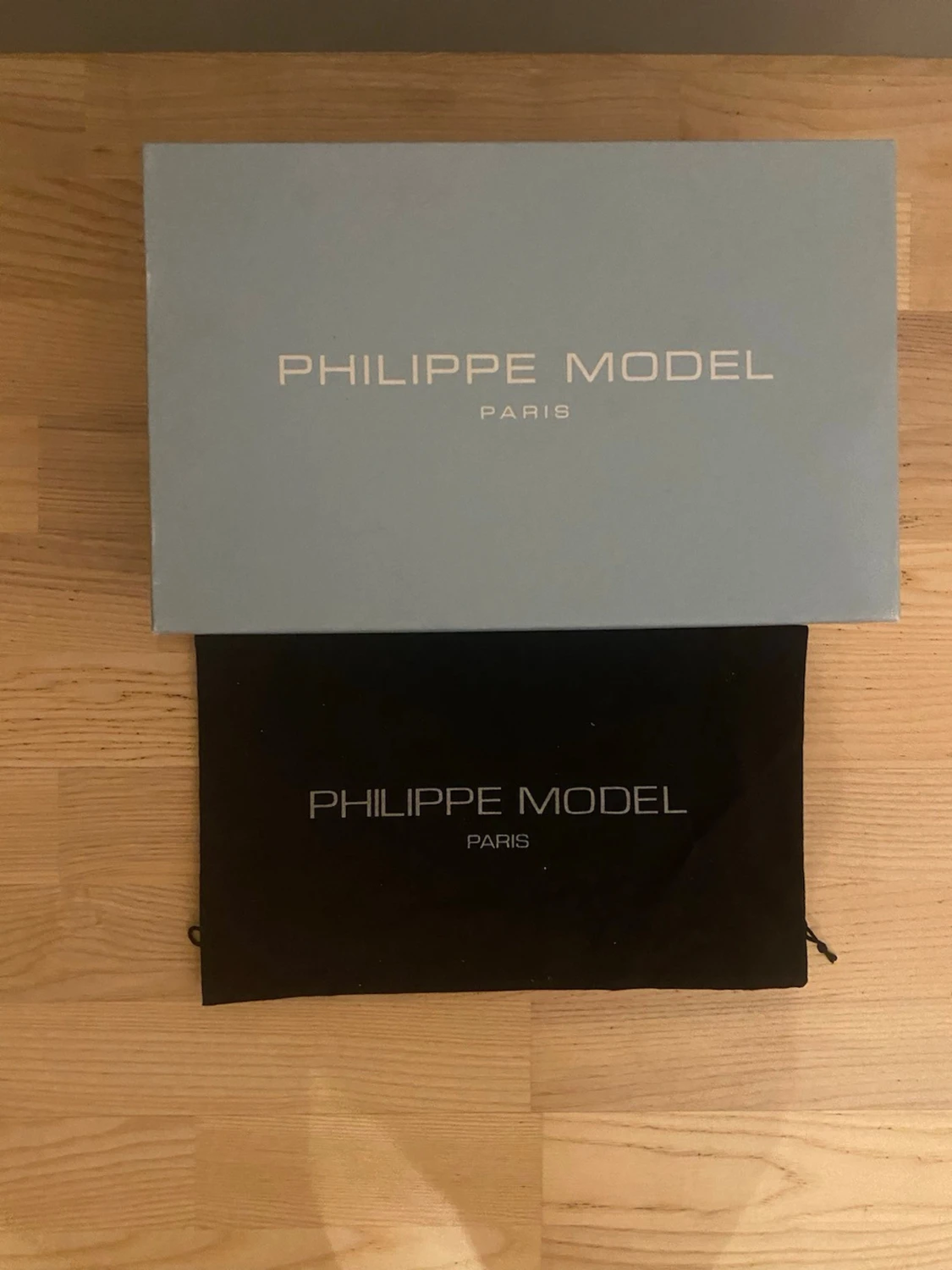 Philippe Model blåvita sneakers - 4
