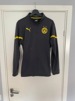 Borussia Dortmund Träningströja - Borussia Dortmund Träningatröja i storlek L. Använd ett par gånger, inga stora tecken på slitage men fortfarande anmärkningsvärt (se bild 5-6) Hör av dig vid frågor. 