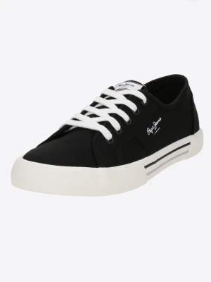 Pepe jeans skor  - Jättefina svarta sneakers från pepe jeans med knytning. Skorna är endast använda några få gånger, inga tydliga defekter förekommer endast lite smutsiga undertill, se bild 7. Funkar bra till vardags och är i storlek 40. Hör av er om ni har frågor 💞