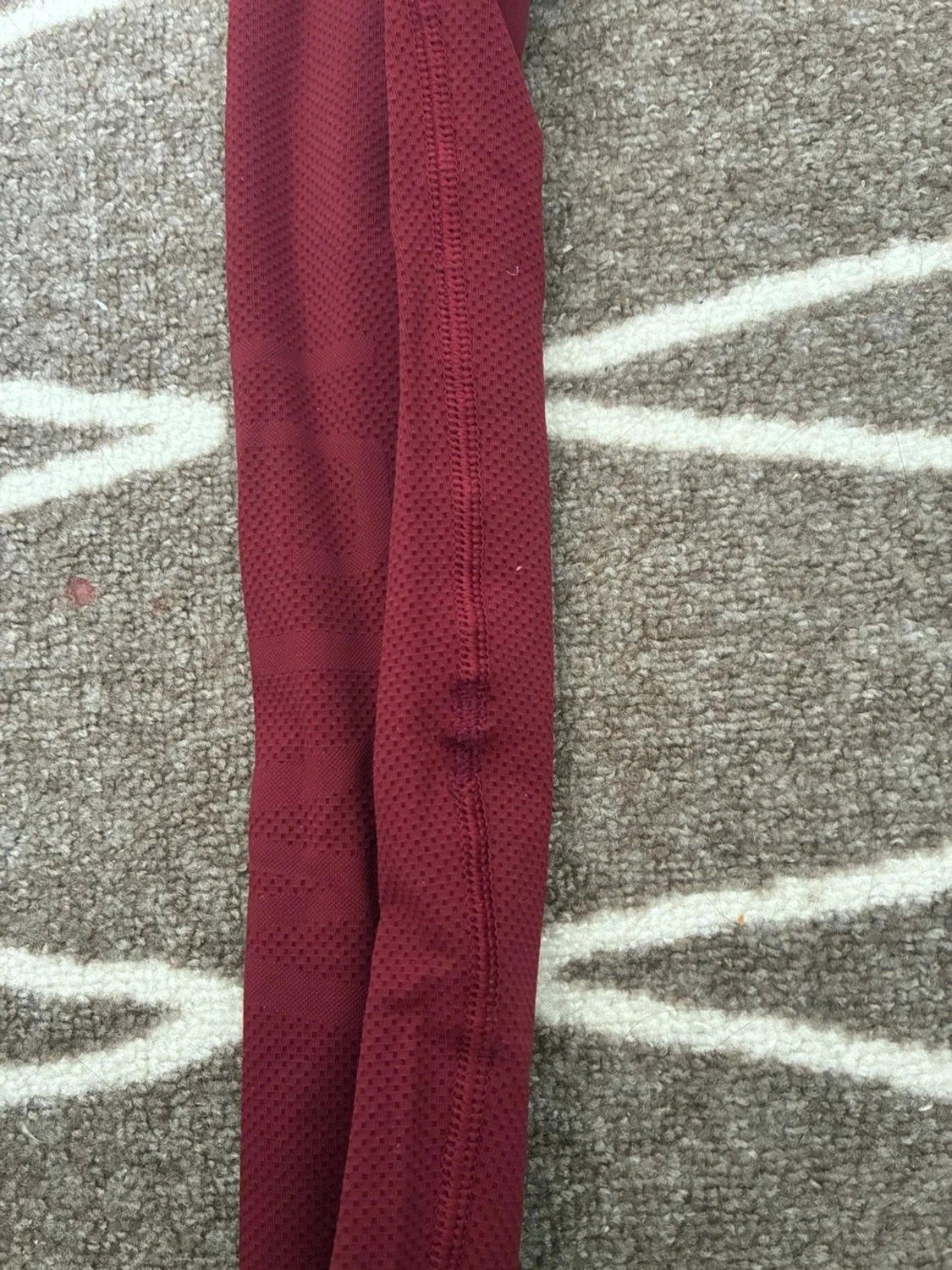 Vinröda seamless leggings från ICANIWILL - 4