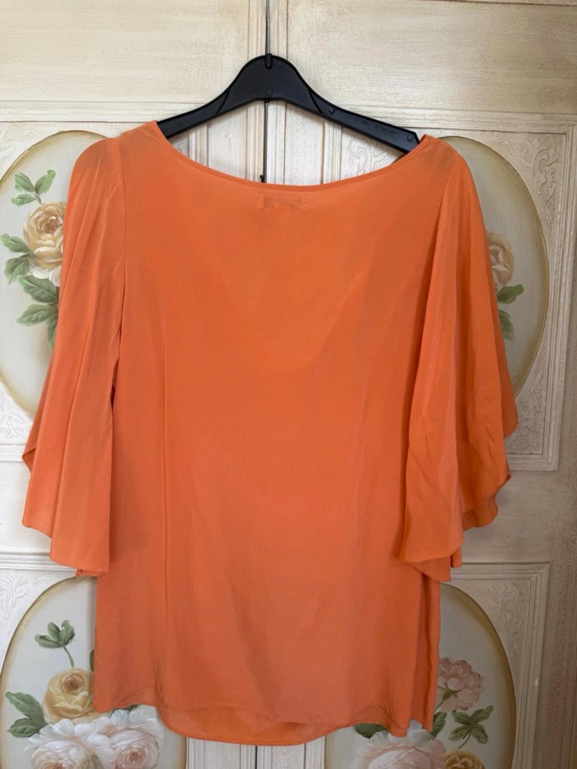 Orange blus Margit Brandt - 1
