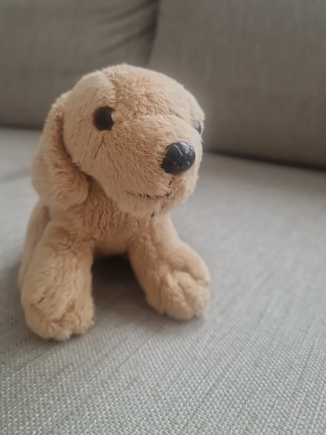 Mjukisdjur hund beige  - 1