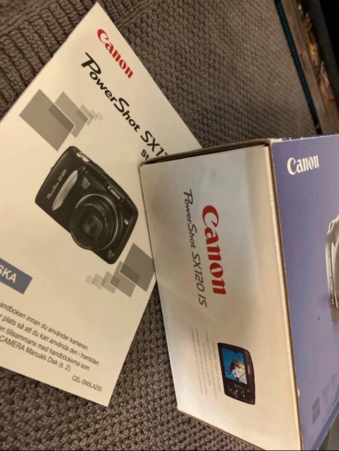 Canon PowerShot SX120 IS digitalkamera - 1