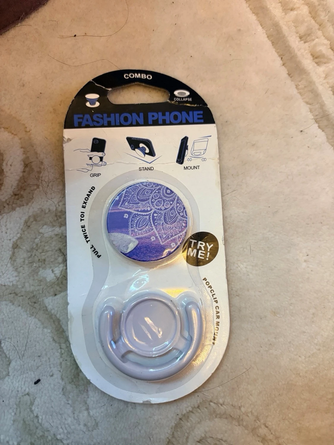 PopSocket och bilhållare till mobil - 1