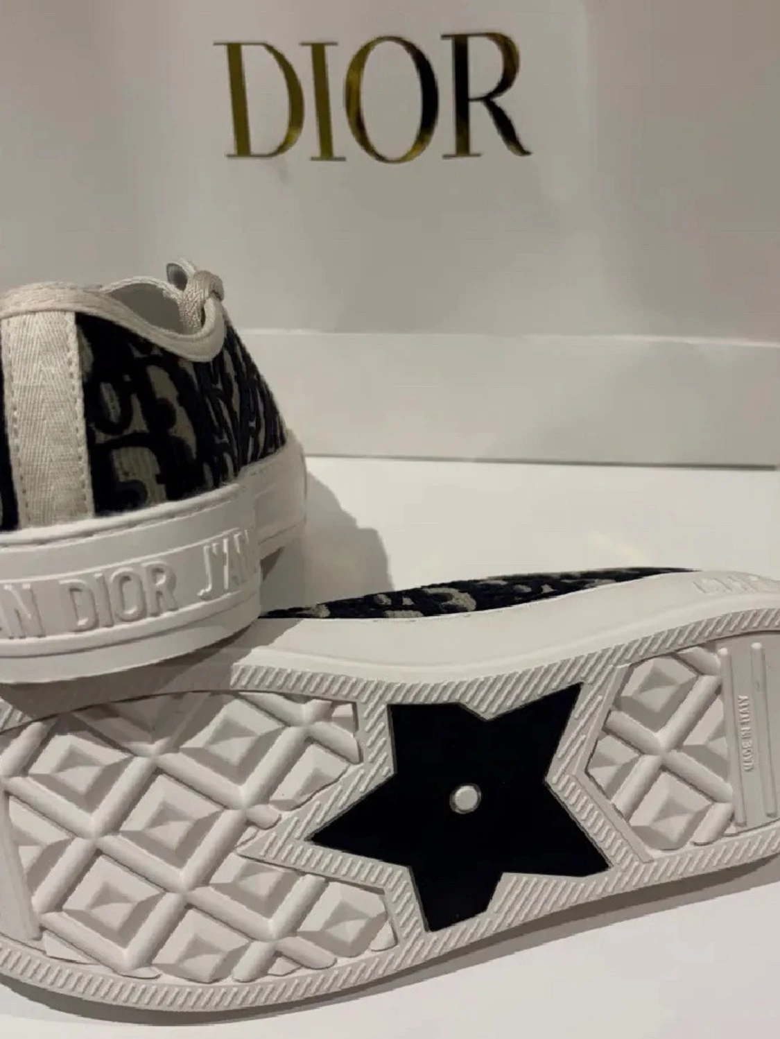 Dior Oblique svarta sneakers - 2