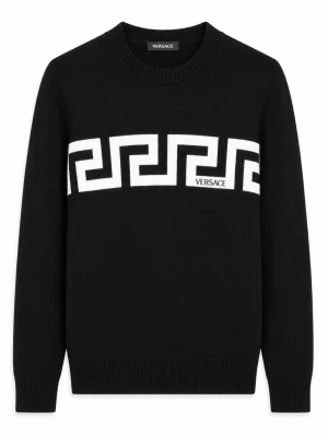 Versace tröja - Versace tröja 	•	Märke: Versace 	•	Färg: Svart 	•	Märkt storlek: L 	•	Upplevd passform: L 	•	Skick: Helt oanvänd, i butiksskick med tags 	•	Alla tillbehör från butiksköp ingår 	•	Originalpris: 12000kr 	•	Säljs via Prestige Room, ett svenskt bolag Hör gärna av er vid frågor eller funderingar. Mvh, Prestige Room