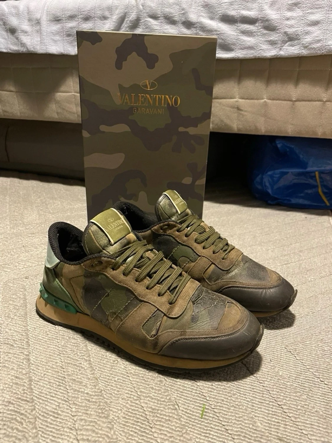 Valentino Garavani camo sneakers