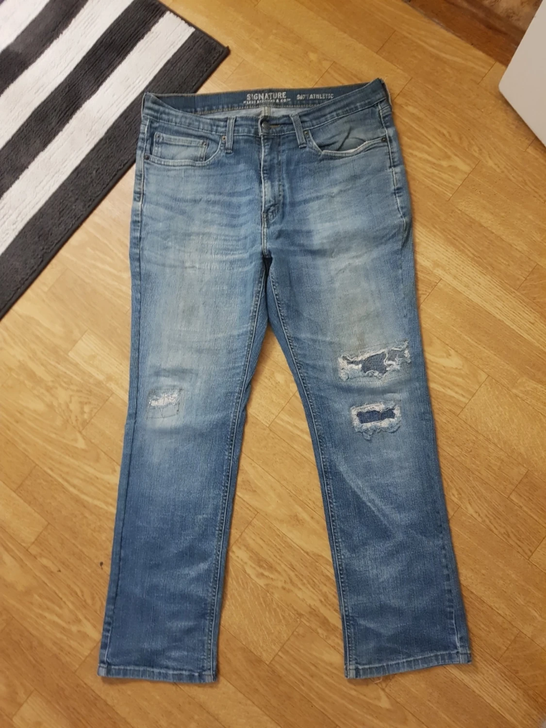  Levi's Signature blåa jeans  - 3