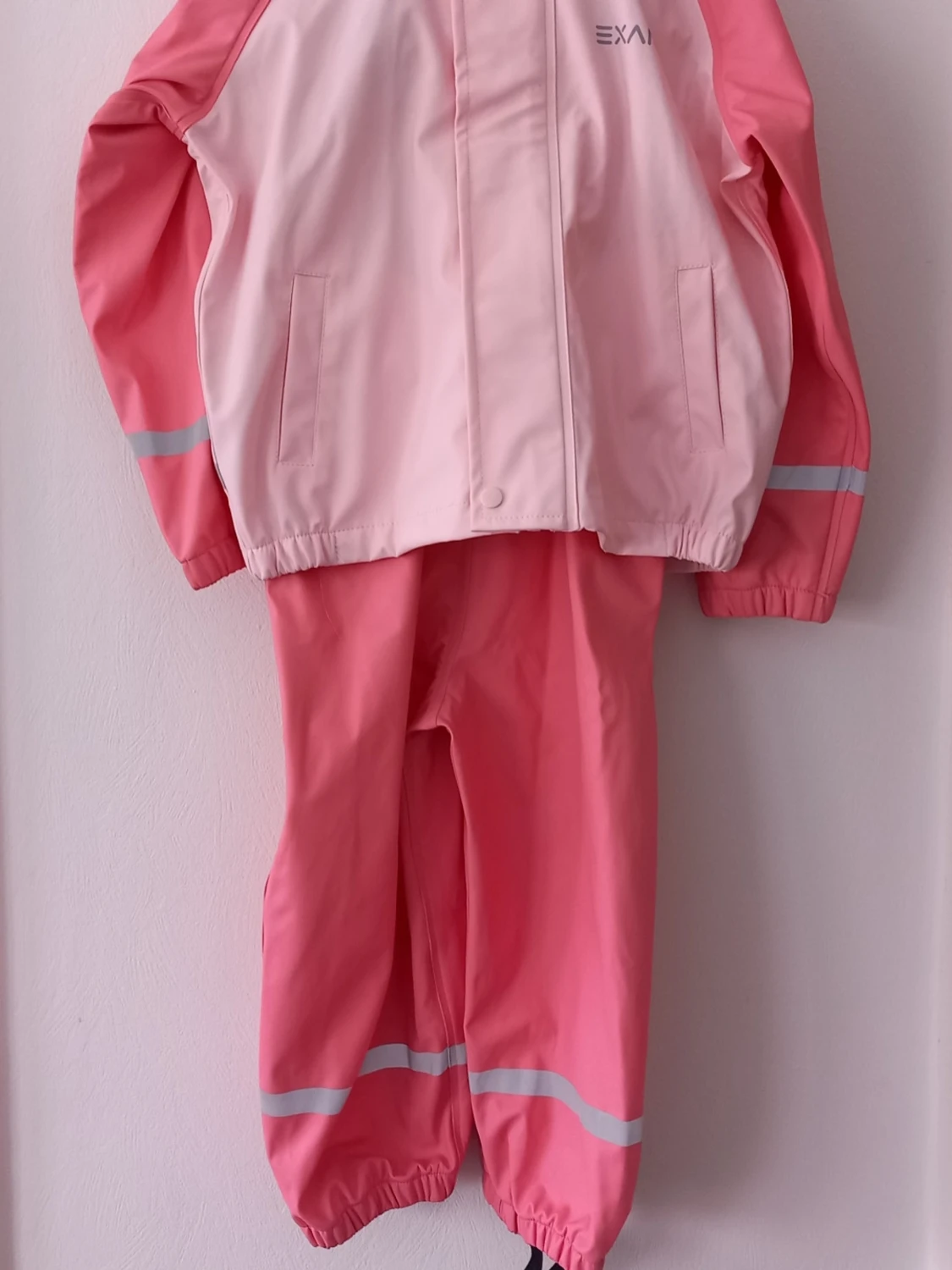 Barn - Rosa regnjacka från Exani - Storlek 98