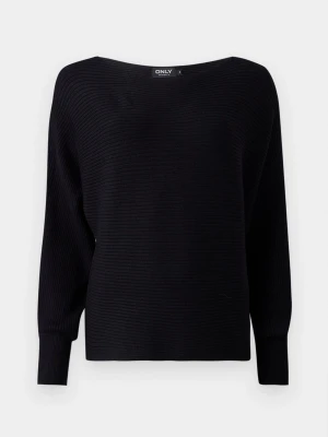Stickad tröja  - Ribbad tröja från Only.